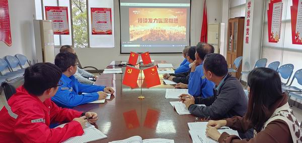 南方管道公司黨支部開展“學(xué)黨紀(jì)、知敬畏、守紀(jì)律、明底線”主題黨日